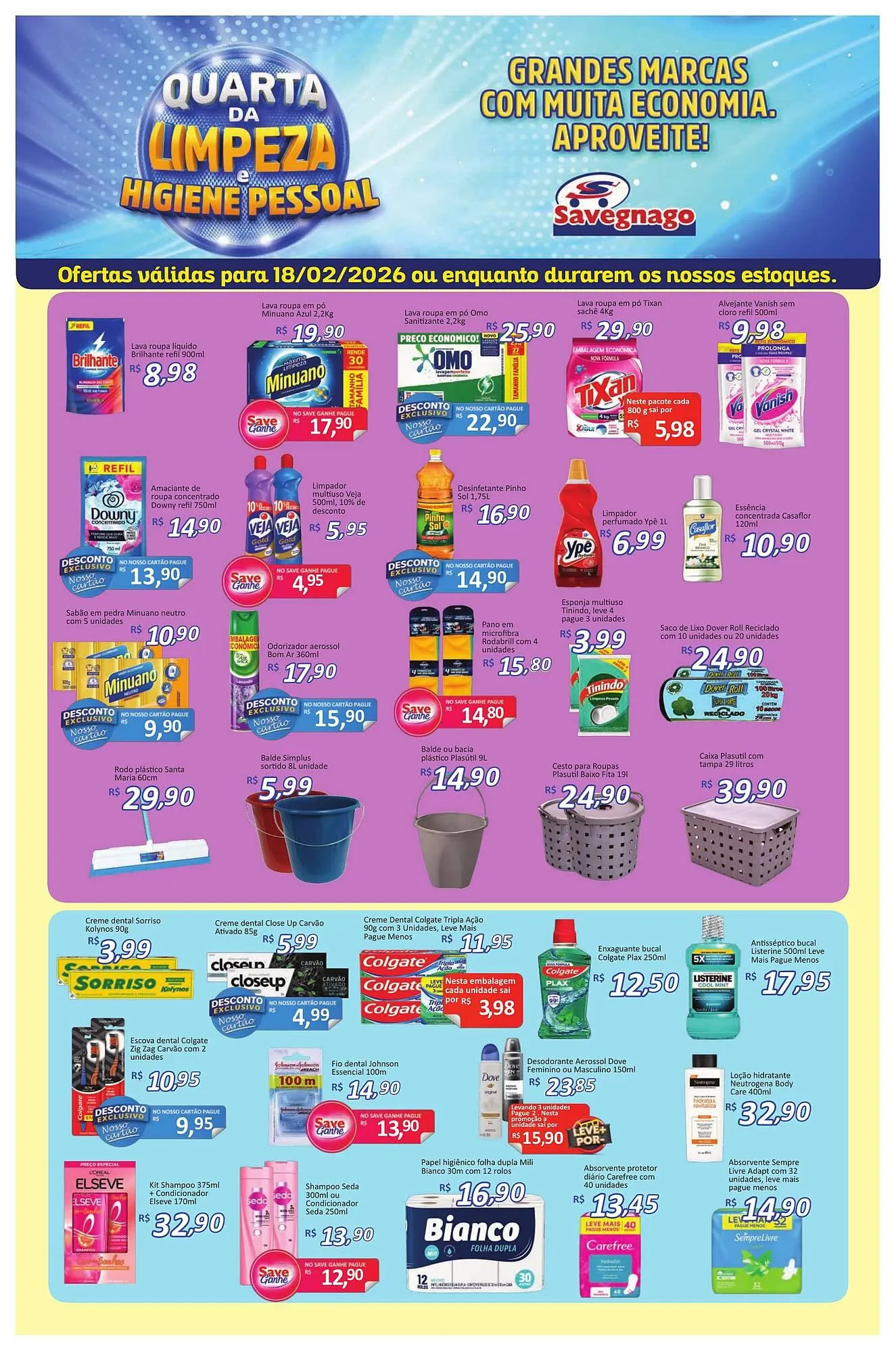 Catálogo Supermercados Savegnago - 1