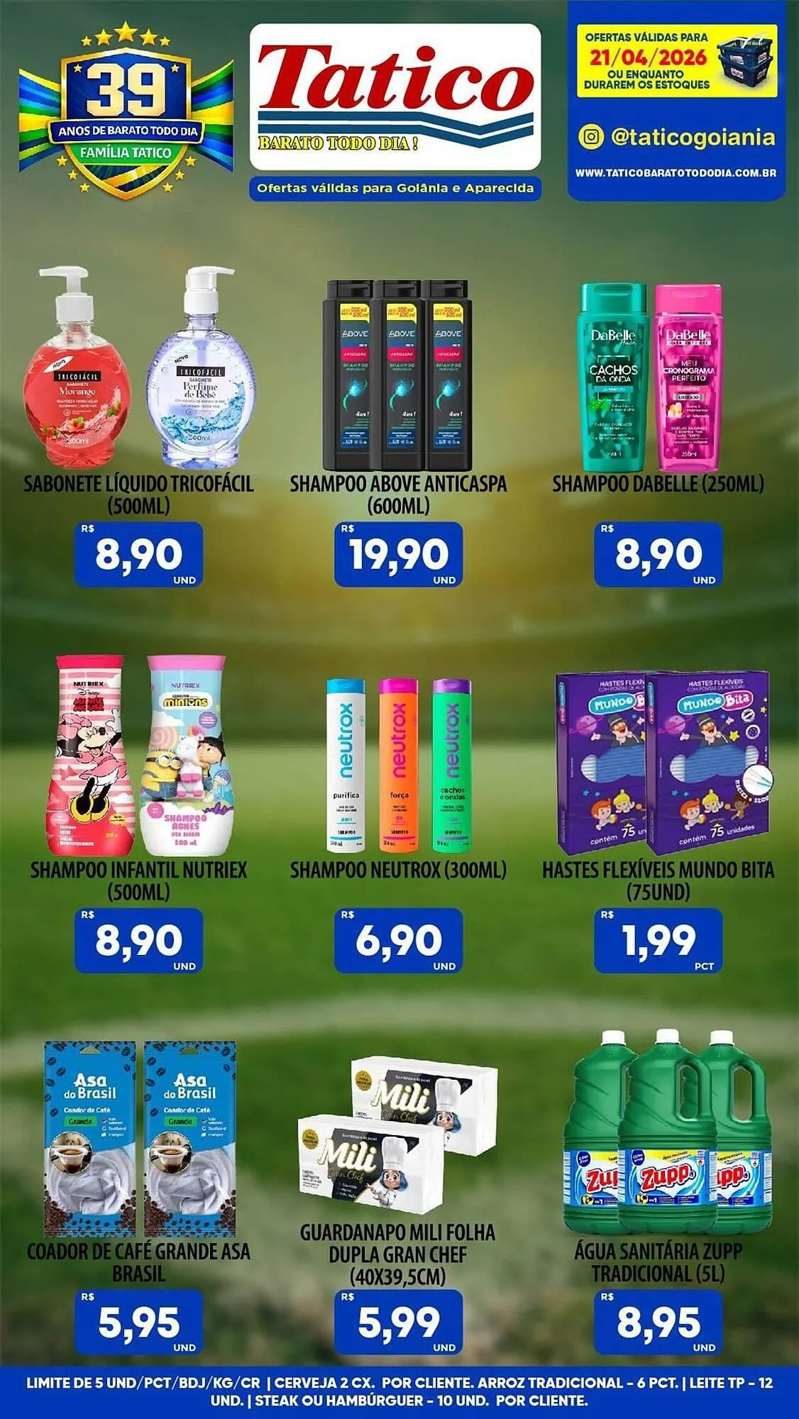 Encarte de Tabloide Tatico 21 de abril até 21 de abril 2026 - Pagina 25