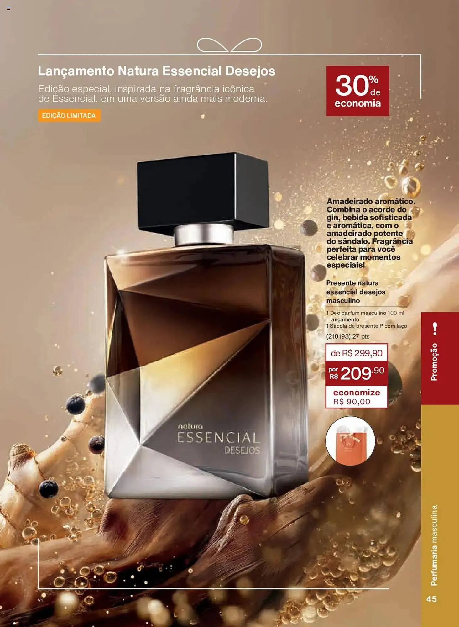 Encarte de Catálogo Natura 14 de outubro até 4 de novembro 2025 - Pagina 45