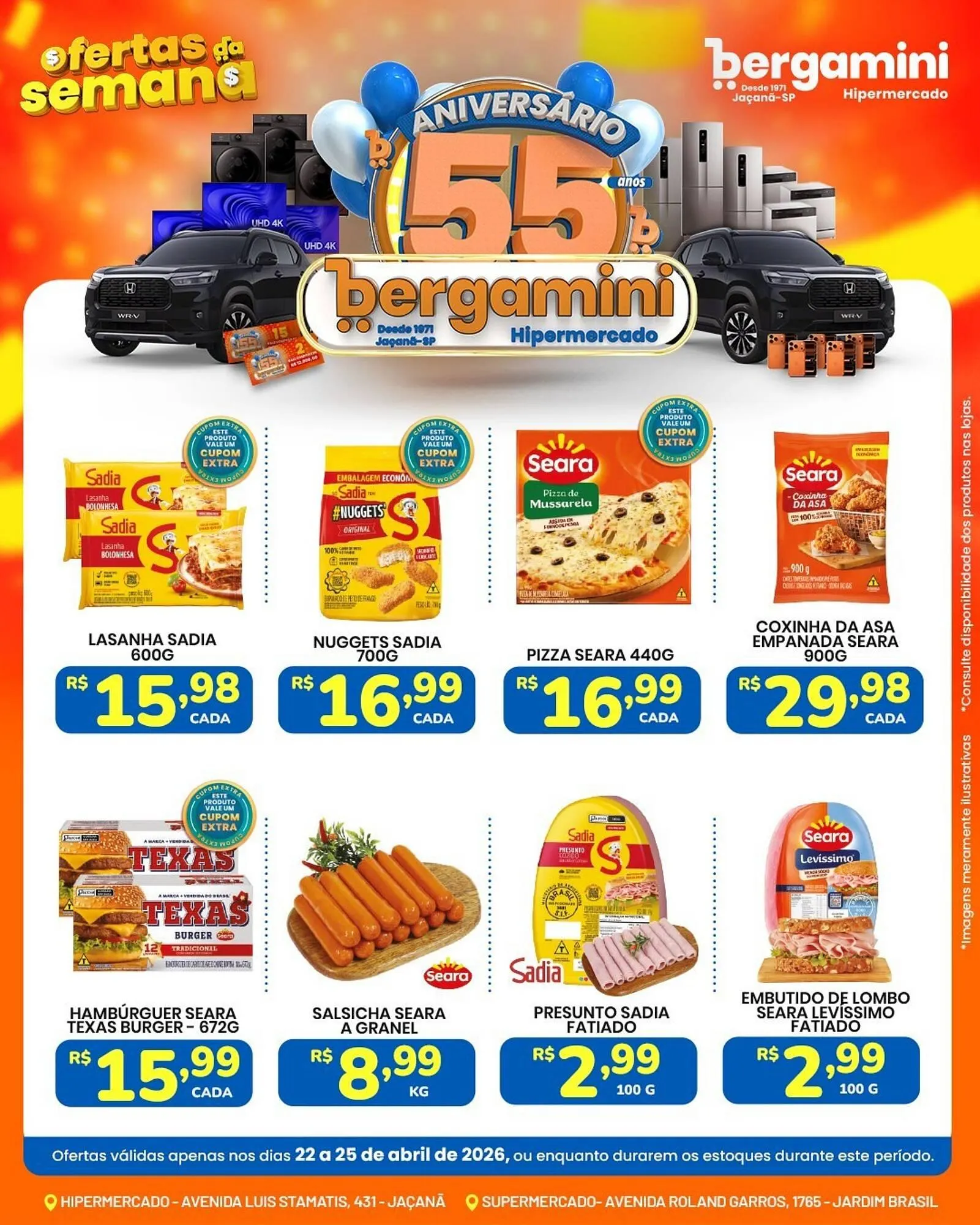 Encarte de Catálogo Supermercado Bergamini 22 de abril até 25 de abril 2026 - Pagina 5