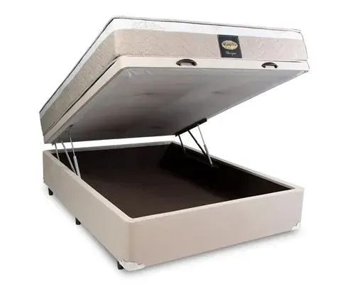 Cama Box Baú + Colchão Unique