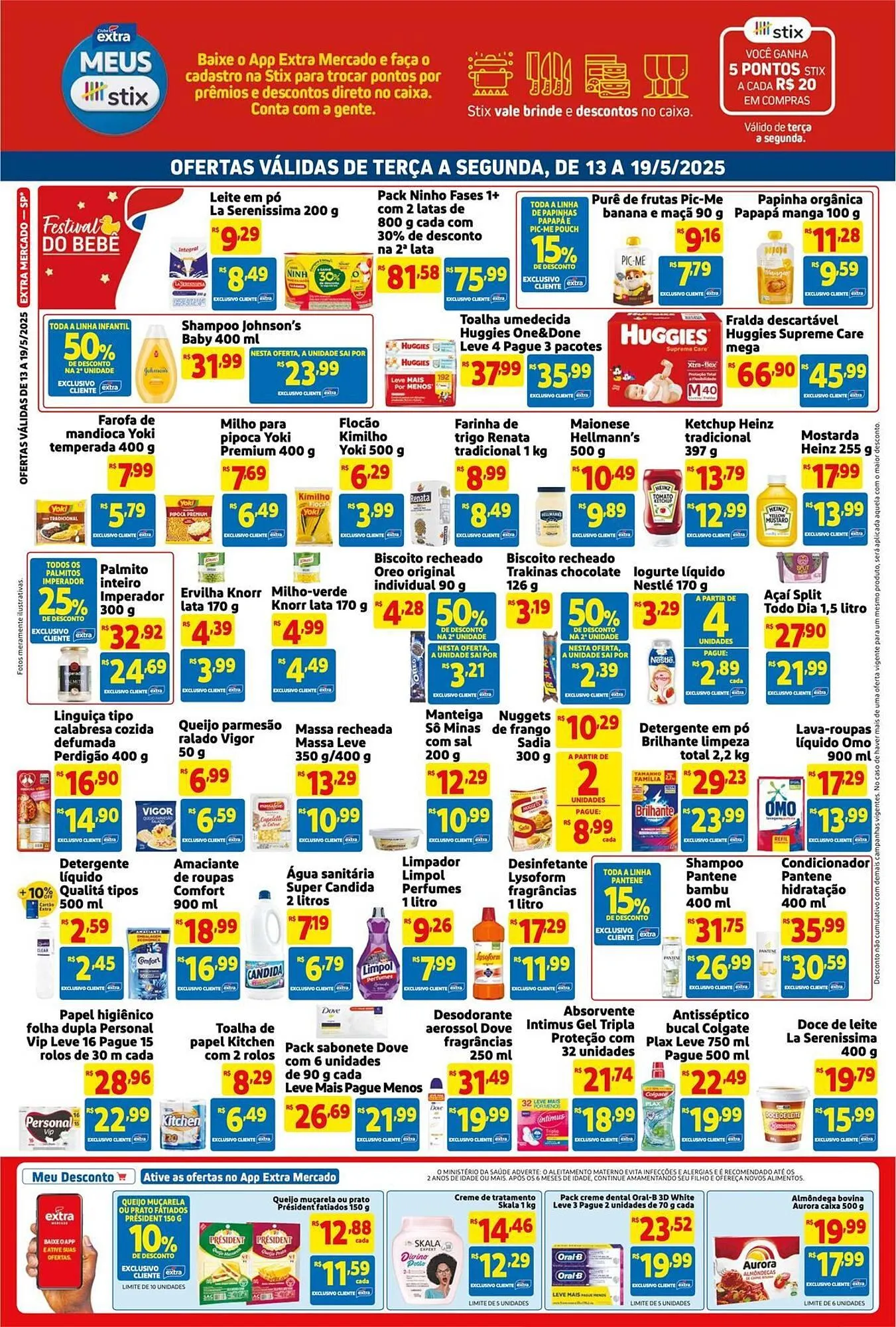 Encarte de Catálogo Extra 13 de maio até 19 de maio 2025 - Pagina 2