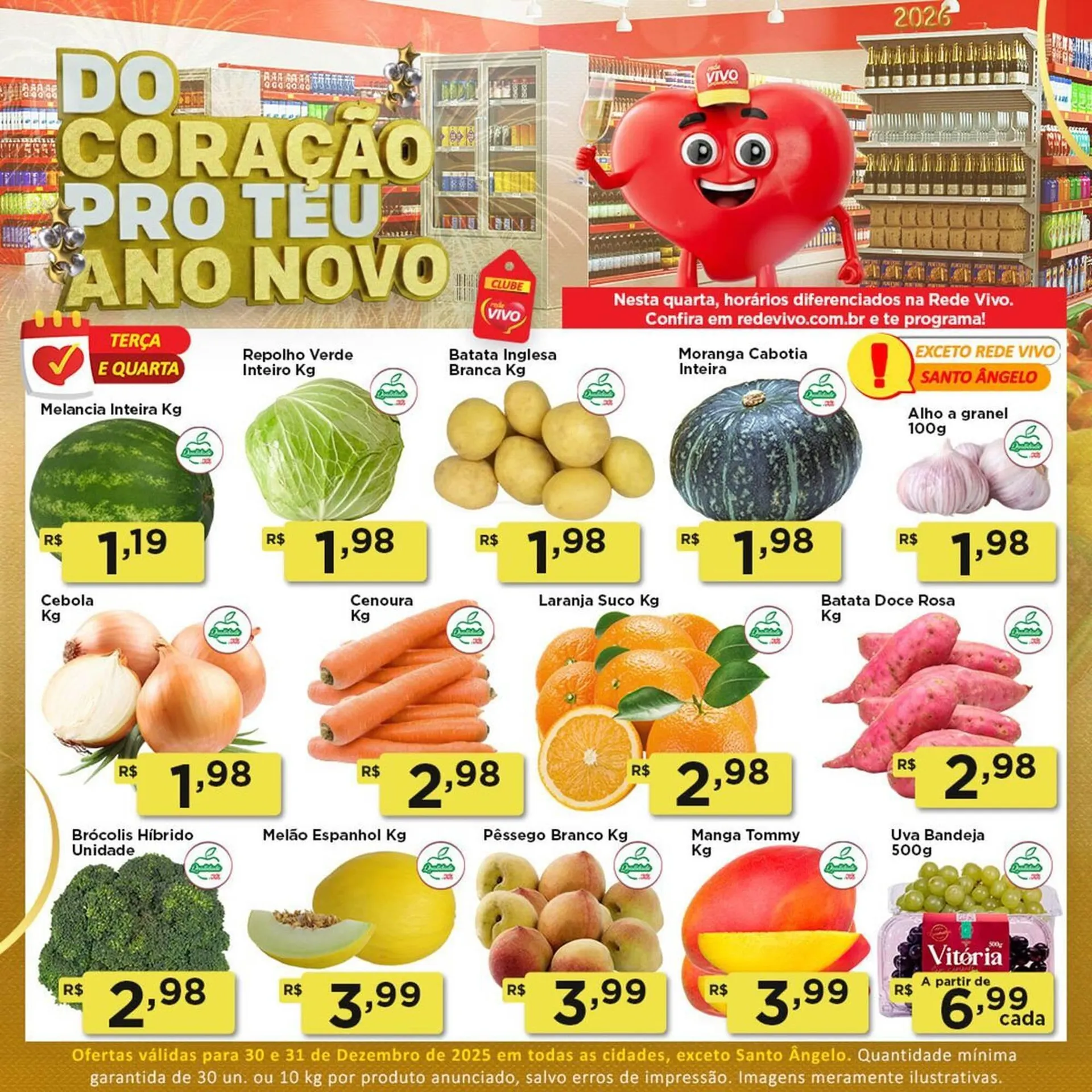 Encarte de Encarte Rede Vivo 29 de dezembro até 4 de janeiro 2026 - Pagina 6