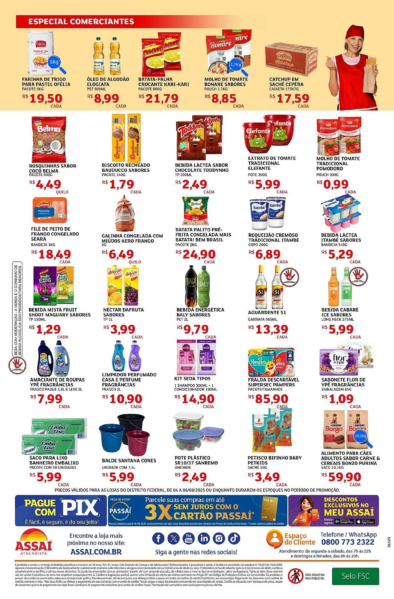 Encarte de Catálogo Assaí Atacadista 4 de agosto até 6 de agosto 2025 - Pagina 2