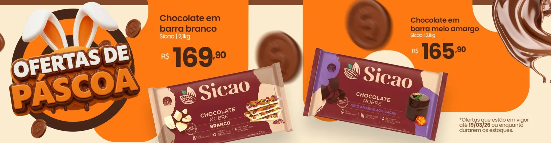Encarte de Folheto Chocolândia 6 de março até 19 de março 2026 - Pagina 8