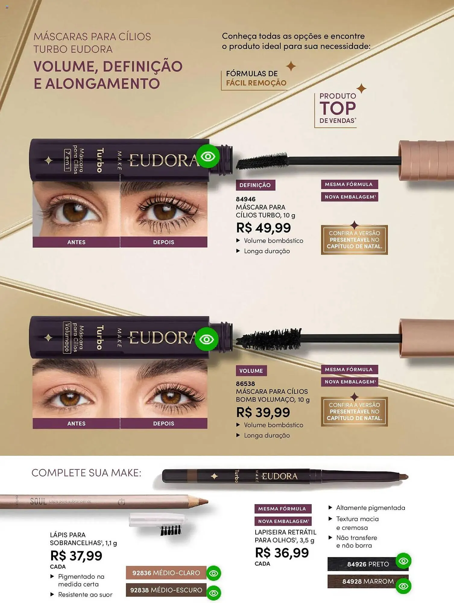 Encarte de Catálogo Eudora 29 de outubro até 27 de novembro 2025 - Pagina 85