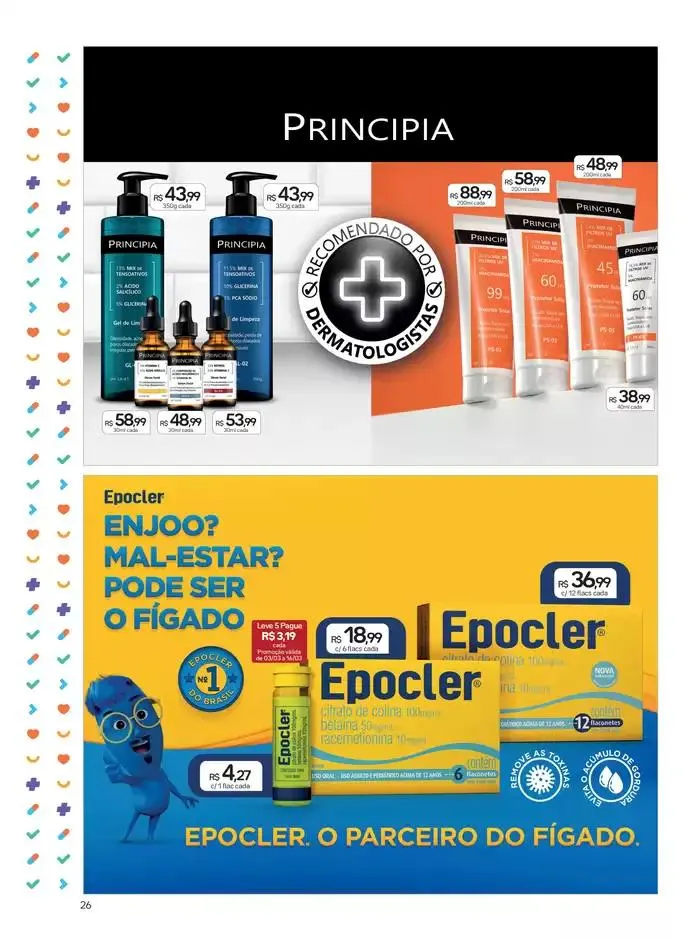 Encarte de Ofertas Especiais Drogal 3 de março até 30 de março 2025 - Pagina 26