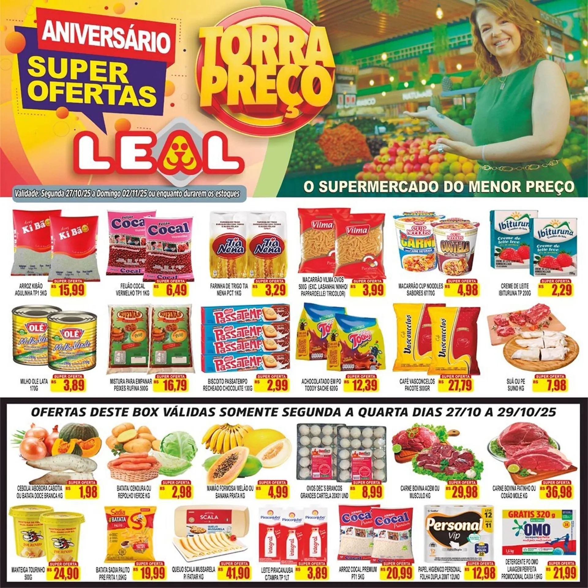 Encarte de Folheto Supermercado leal 27 de outubro até 2 de novembro 2025 - Pagina 2
