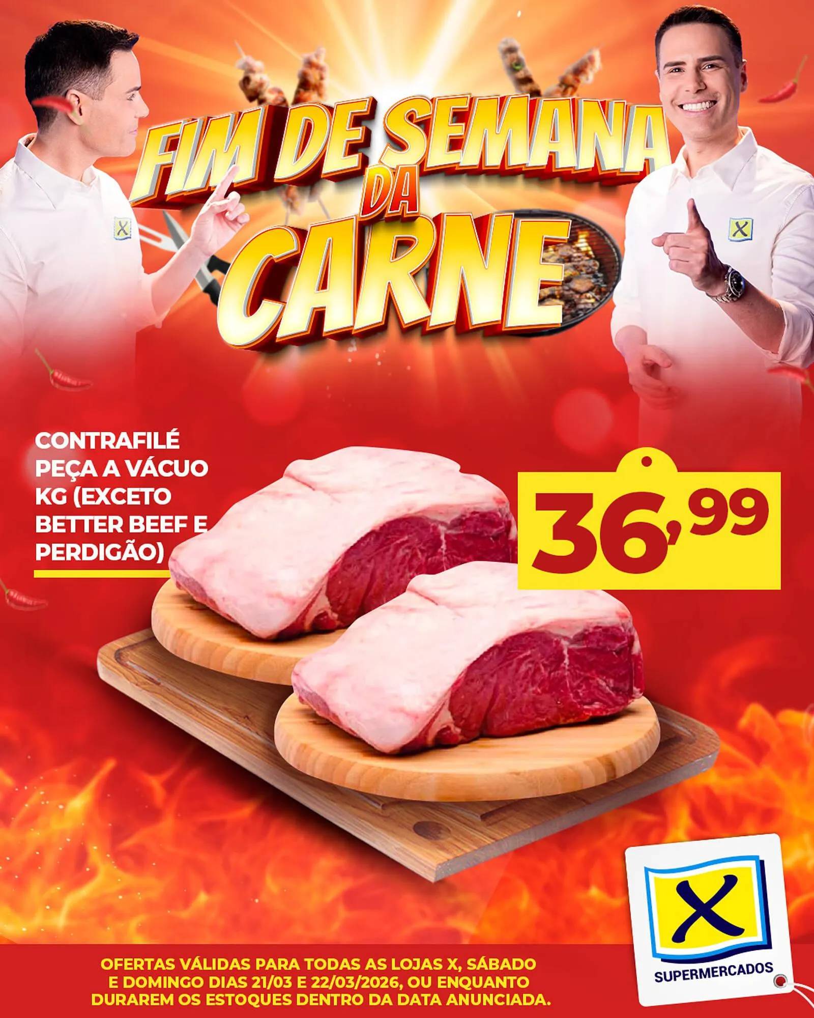 Encarte de Folheto X Supermercados 21 de março até 22 de março 2026 - Pagina 4