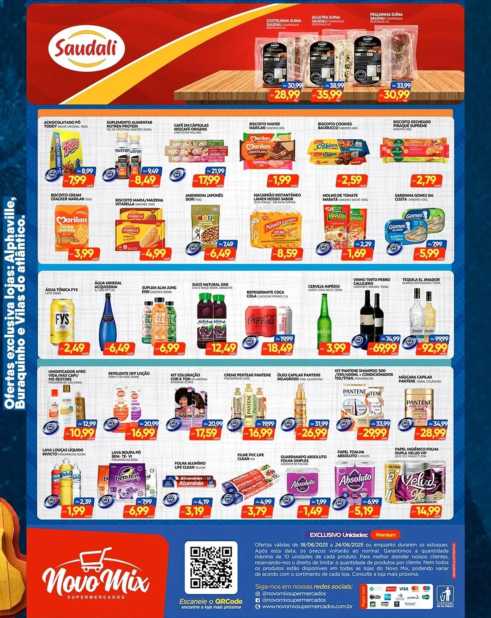 Encarte de Catálogo Novo Mix 18 de junho até 24 de junho 2025 - Pagina 5