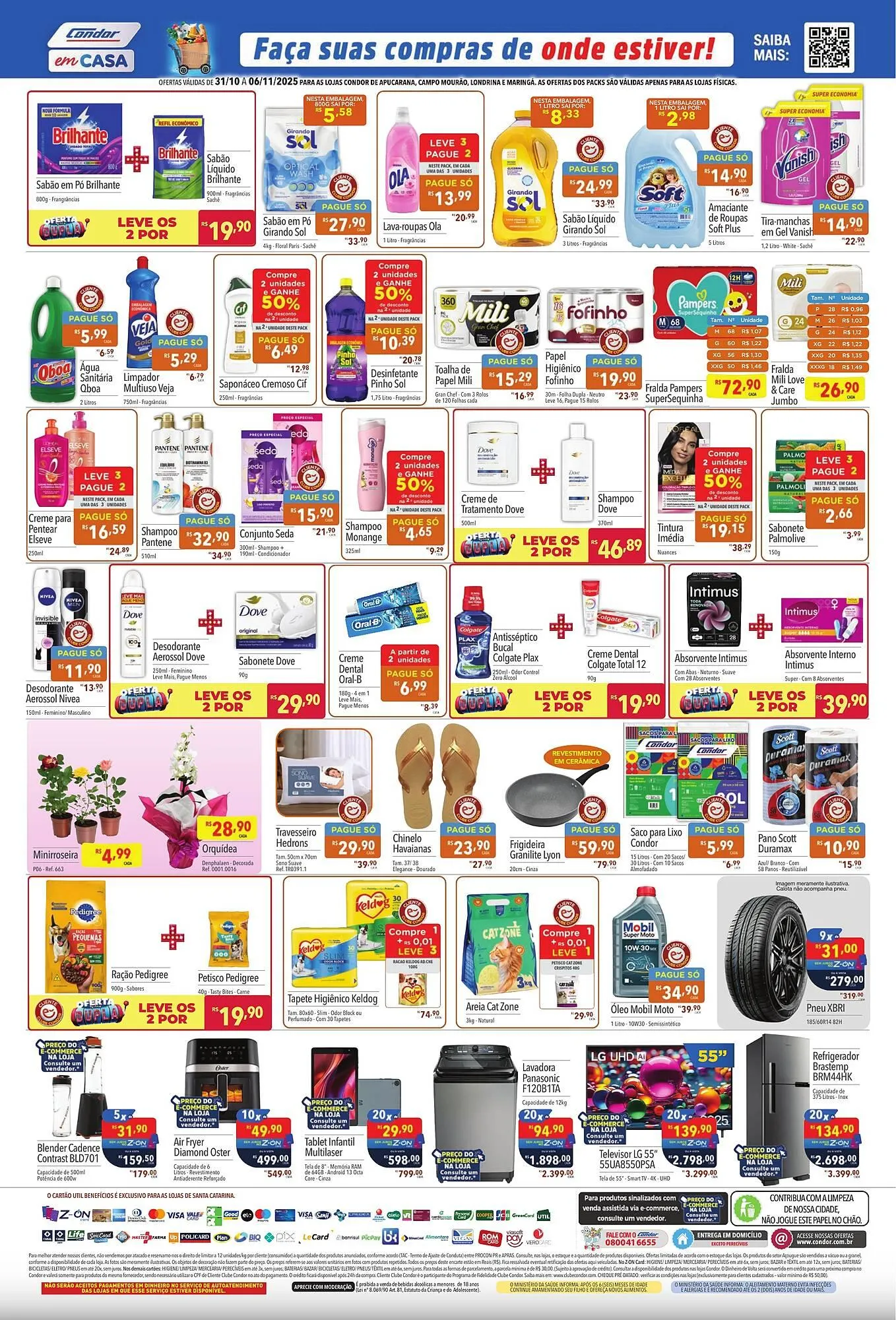 Encarte de Catálogo Supermercados Condor 31 de outubro até 6 de novembro 2025 - Pagina 4