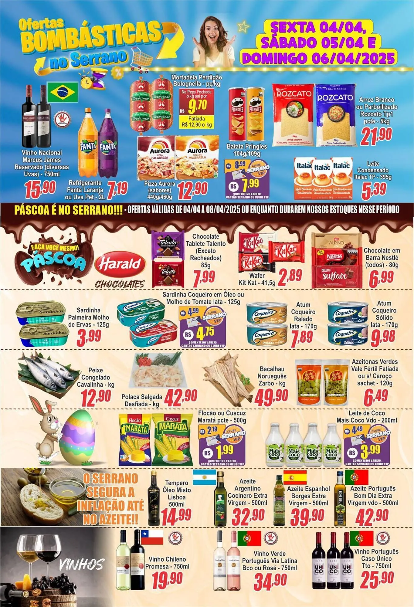 Encarte de Catálogo Serrano Supermercado 1 de abril até 8 de abril 2025 - Pagina 2