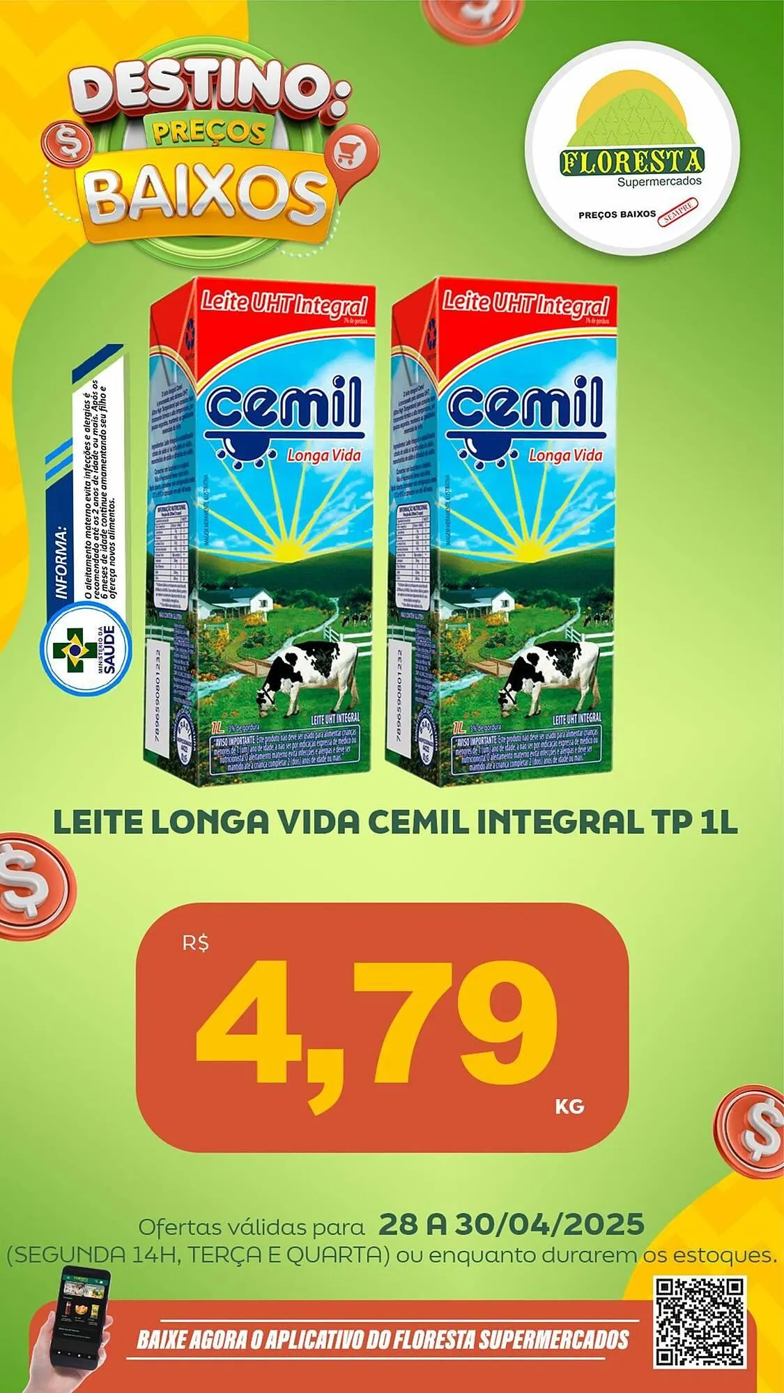 Encarte de Catálogo Floresta Supermercados 29 de abril até 30 de abril 2025 - Pagina 5