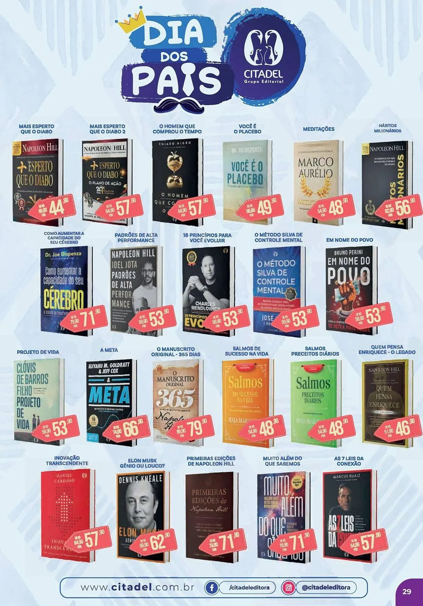 Encarte de Catálogo Livraria Leitura 1 de agosto até 30 de setembro 2025 - Pagina 29