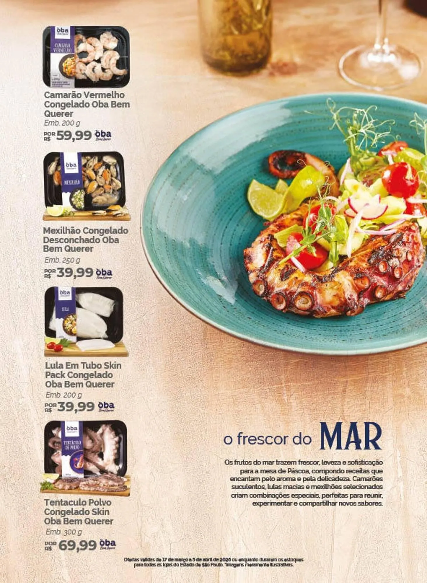 Encarte de Folheto Oba Hortifruti 17 de março até 5 de abril 2026 - Pagina 3