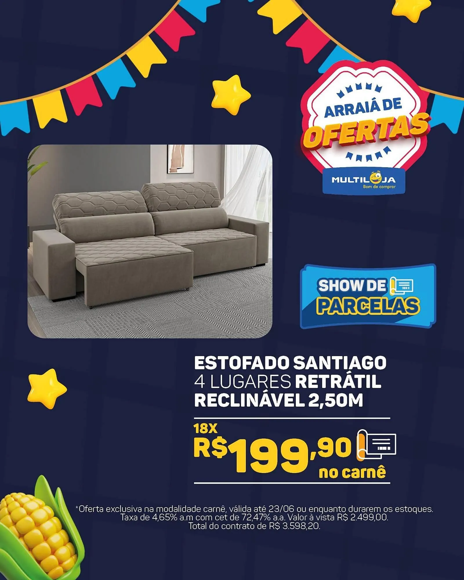 Encarte de Catálogo Multiloja 18 de junho até 23 de junho 2025 - Pagina 5