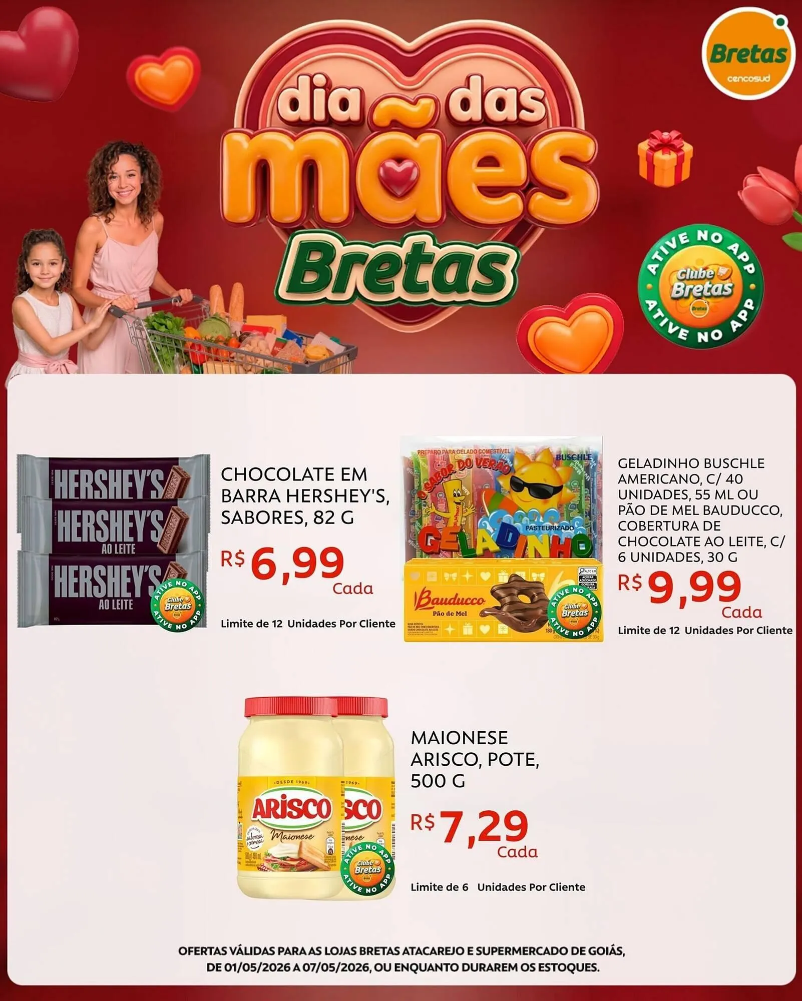Encarte de Catálogo Supermercados Bretas 1 de maio até 7 de maio 2026 - Pagina 7