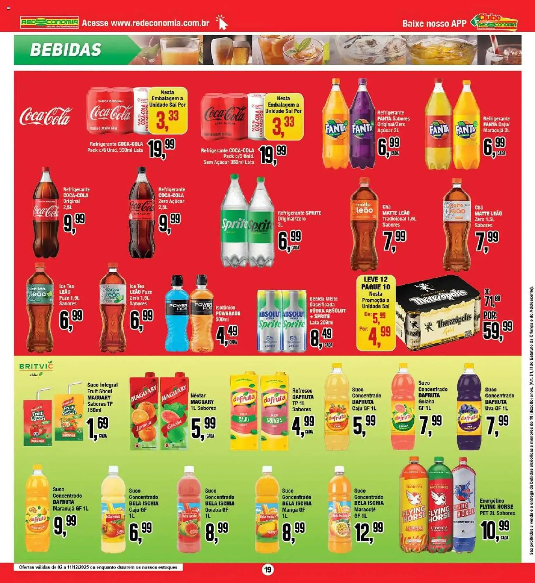 Encarte de Encarte Redeconomia 2 de dezembro até 11 de dezembro 2025 - Pagina 19