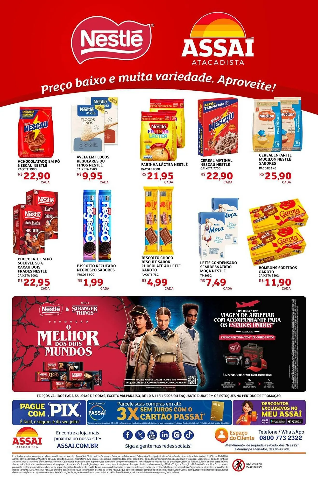 Encarte de Encarte Assaí Atacadista 10 de novembro até 14 de novembro 2025 - Pagina 3
