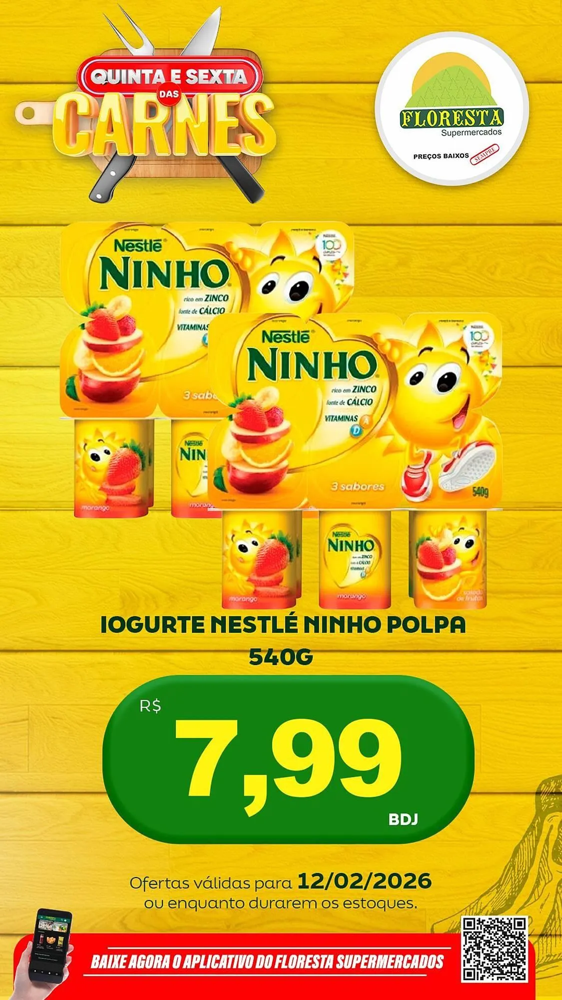 Encarte de Catálogo Floresta Supermercados 12 de fevereiro até 13 de fevereiro 2026 - Pagina 36
