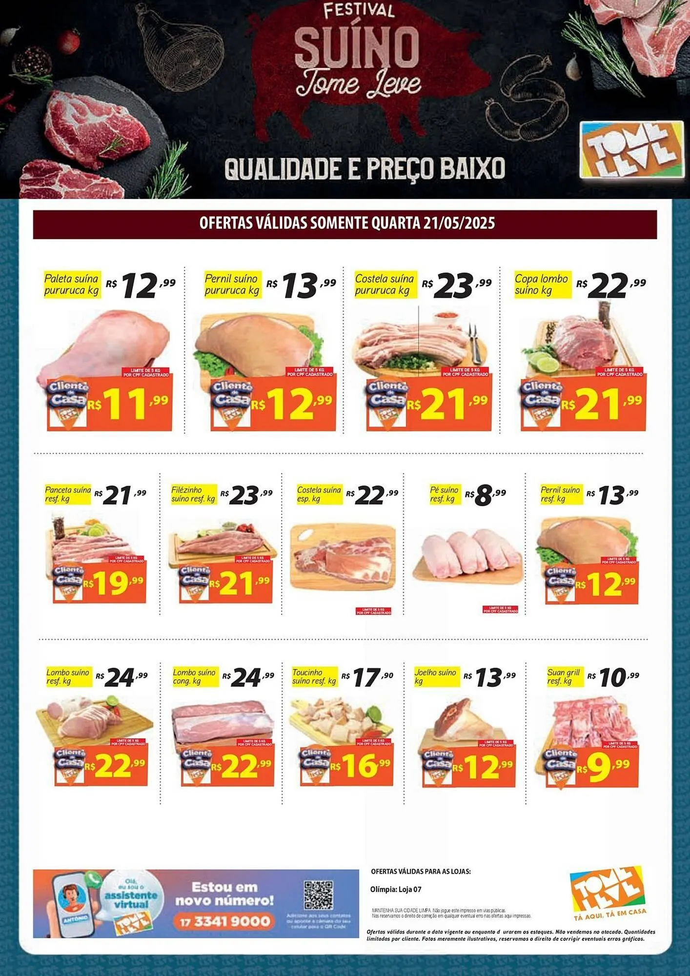 Encarte de Catálogo Tome Leve 20 de maio até 21 de maio 2025 - Pagina 3