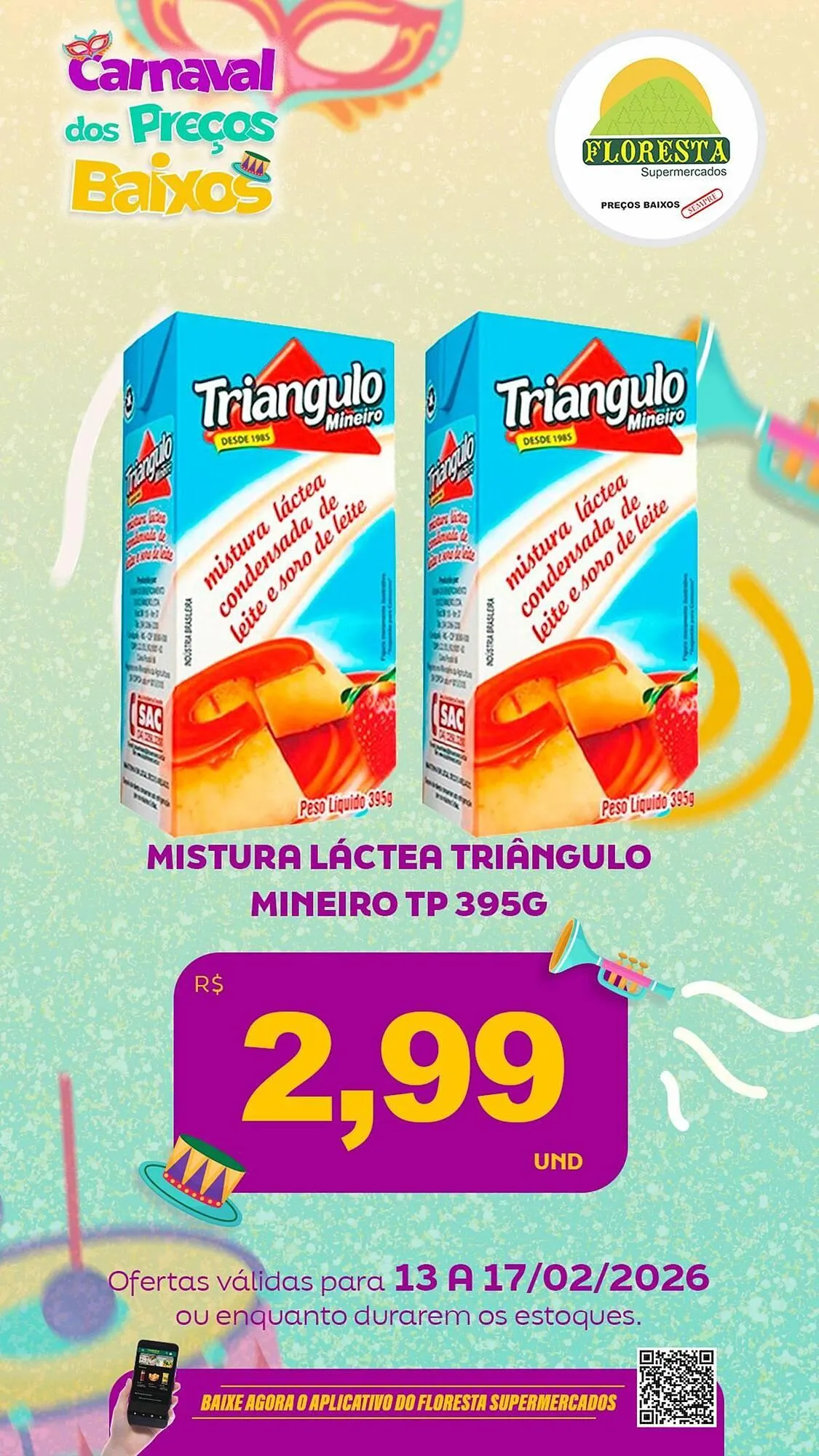 Encarte de Catálogo Floresta Supermercados 13 de fevereiro até 17 de fevereiro 2026 - Pagina 58