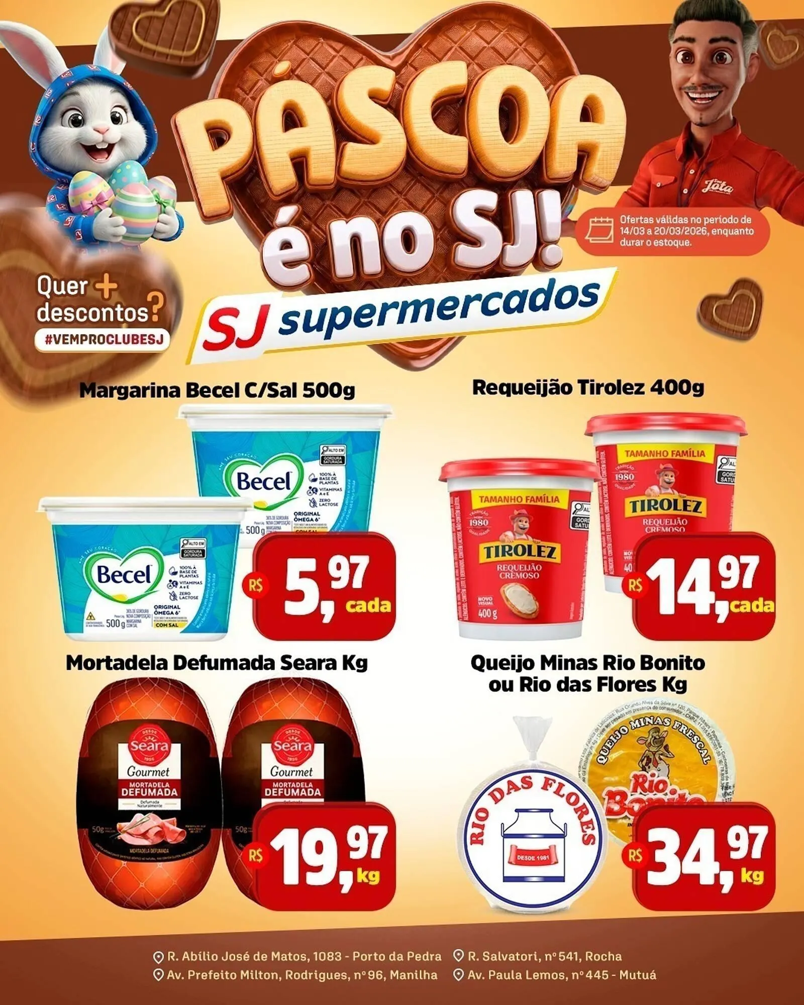 Encarte de Encarte Sj Supermercados 14 de março até 20 de março 2026 - Pagina 4