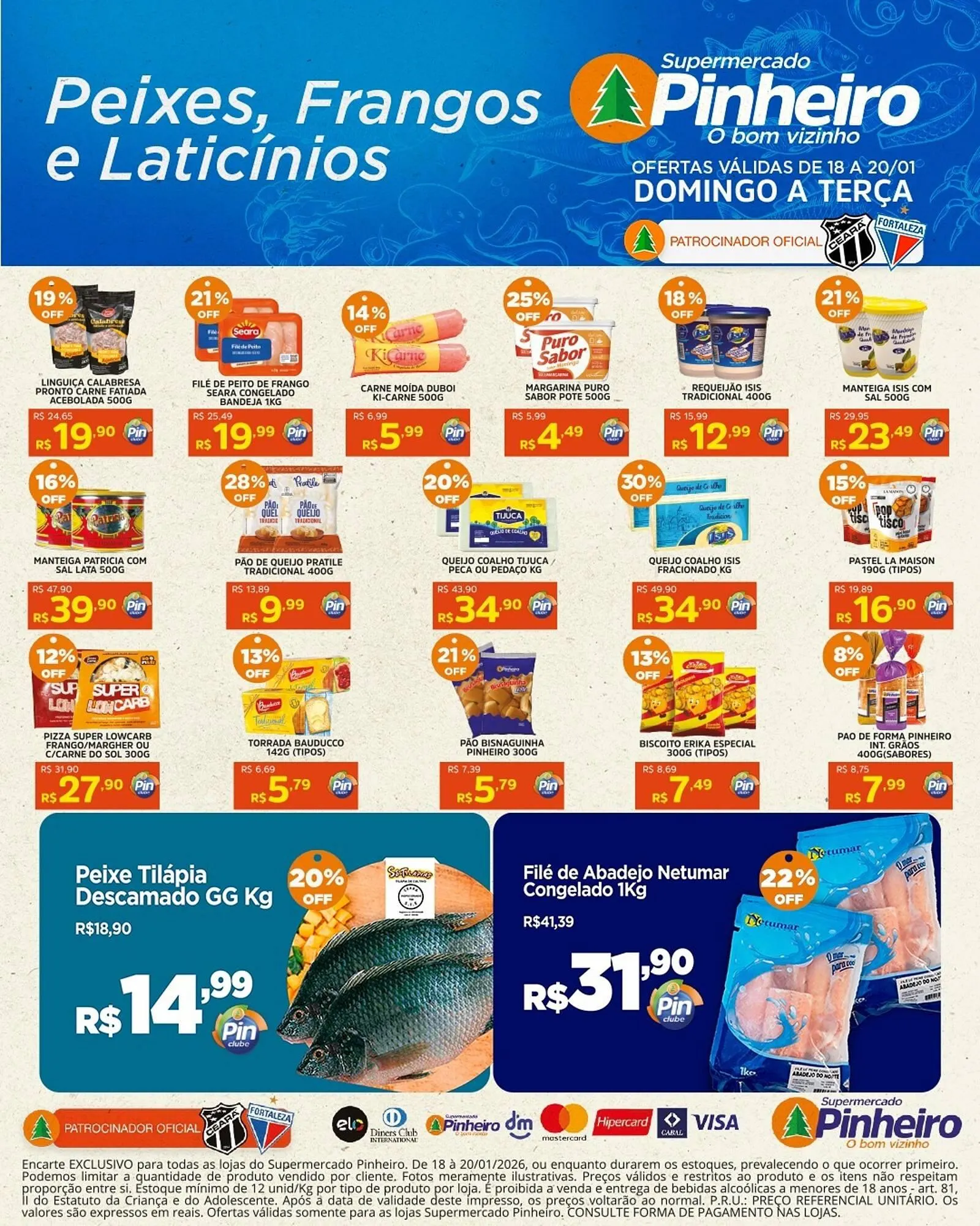 Encarte de Encarte Pinheiro Supermercado 18 de janeiro até 20 de janeiro 2026 - Pagina 3