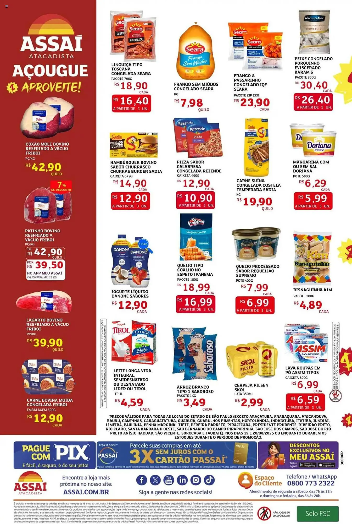 Encarte de Catálogo Assaí Atacadista 19 de agosto até 20 de agosto 2025 - Pagina 2