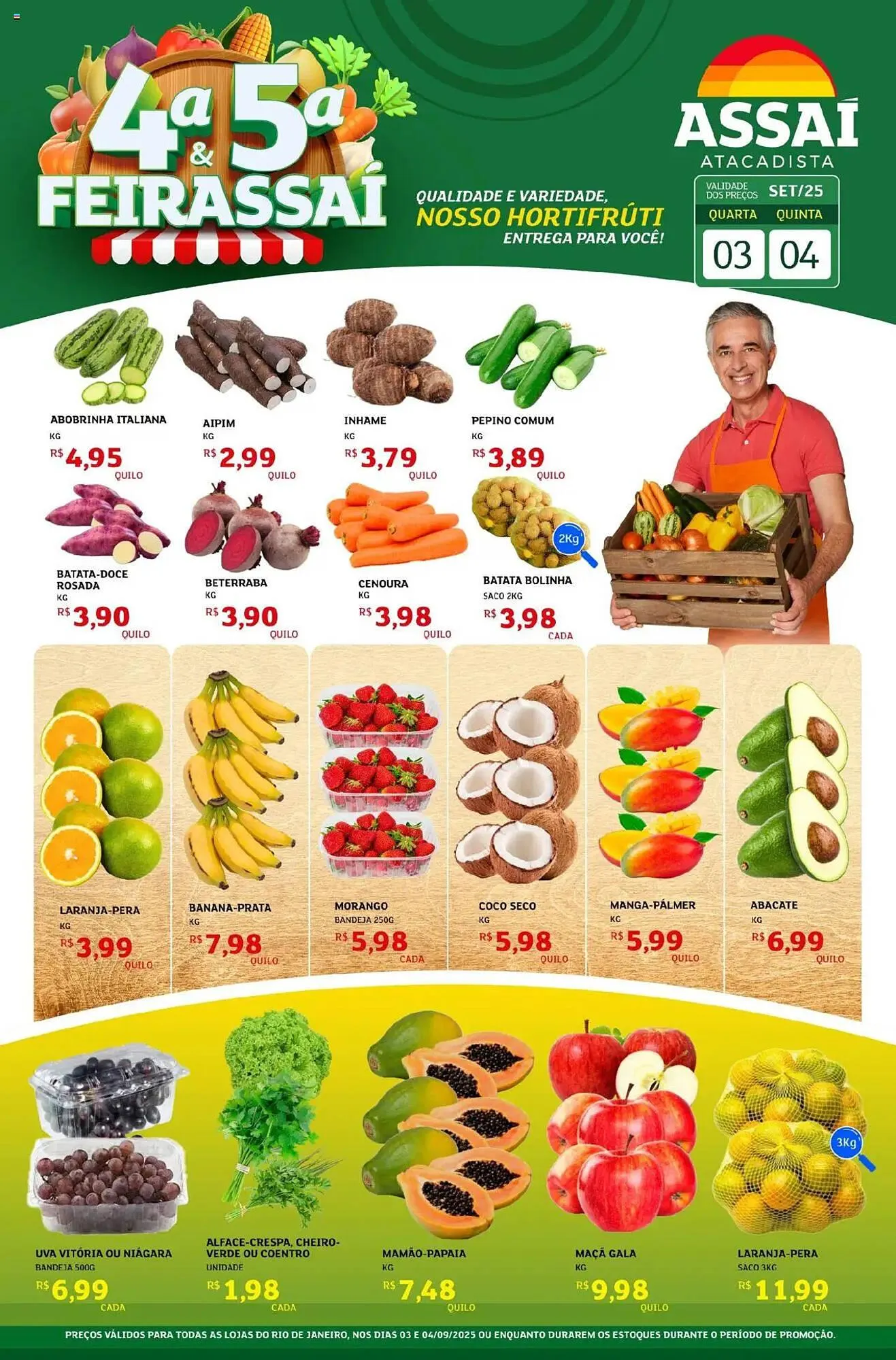Encarte de Encarte Assaí Atacadista 3 de setembro até 4 de setembro 2025 - Pagina 1