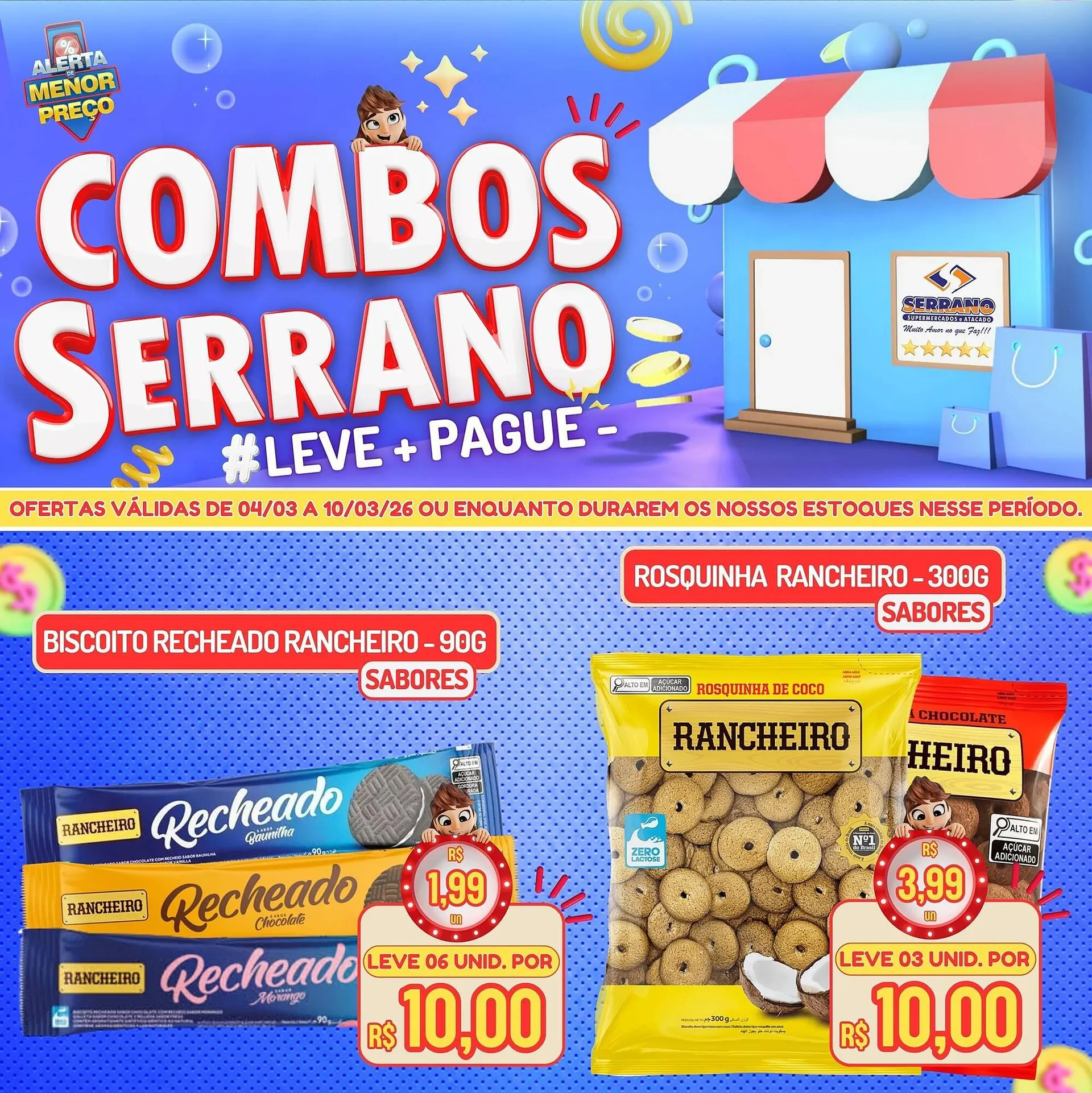 Encarte de Catálogo Serrano Supermercado 4 de março até 10 de março 2026 - Pagina 5