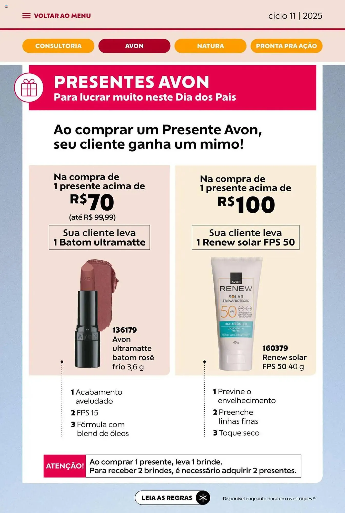 Encarte de Catálogo Avon 16 de junho até 8 de julho 2025 - Pagina 7