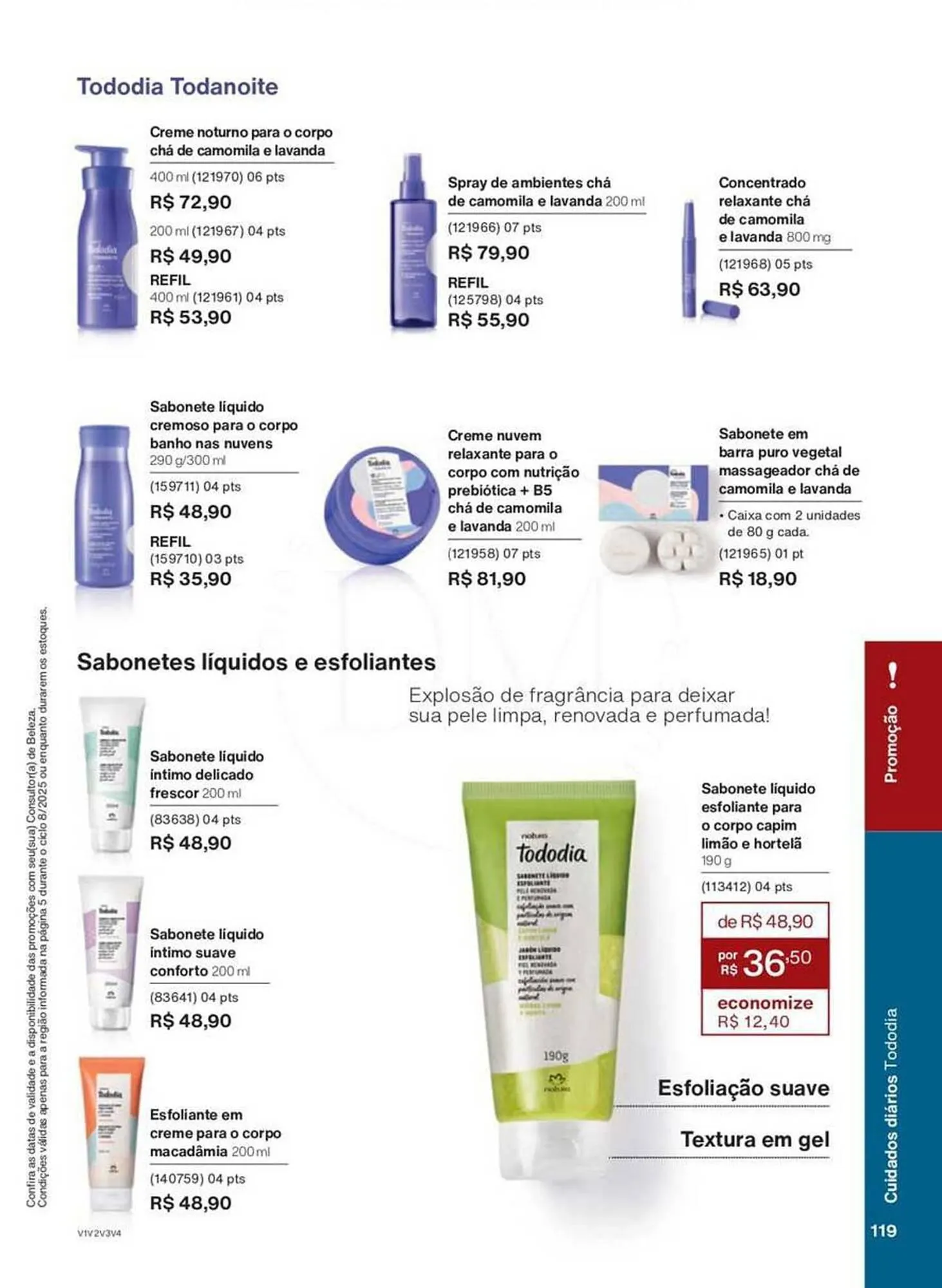 Encarte de Catálogo Natura 24 de abril até 30 de maio 2025 - Pagina 119