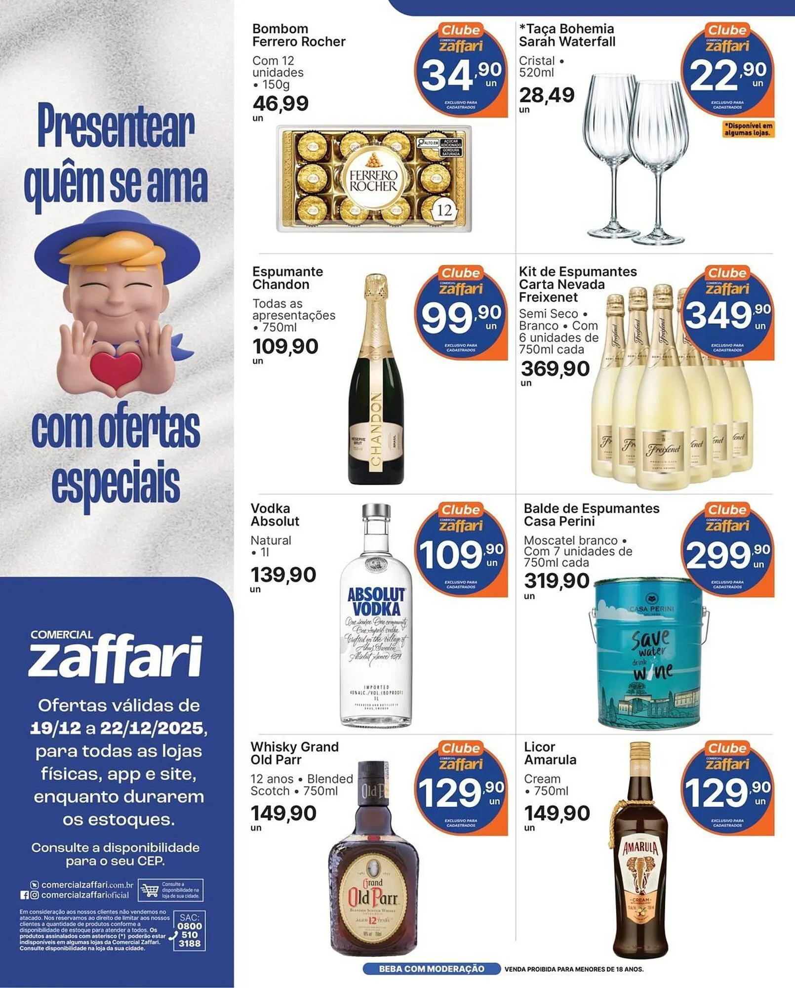 Encarte de Encarte Comercial Zaffari 19 de dezembro até 22 de dezembro 2025 - Pagina 1