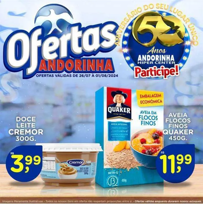 Encarte de Andorinha Hipermercado OFERTAS 26 de julho até 1 de agosto 2024 - Pagina 5