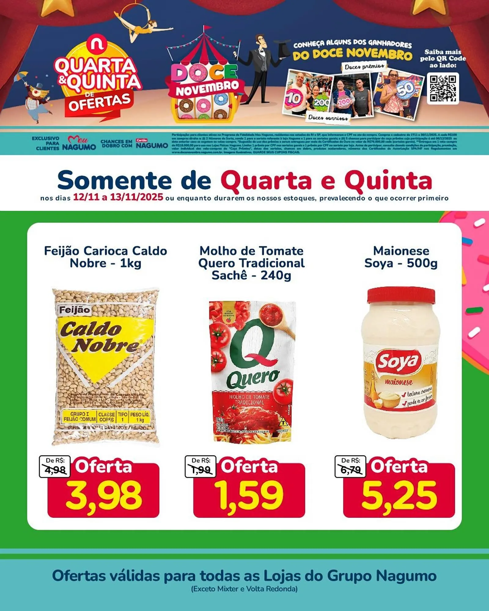 Encarte de Folheto Nagumo 12 de novembro até 13 de novembro 2025 - Pagina 1