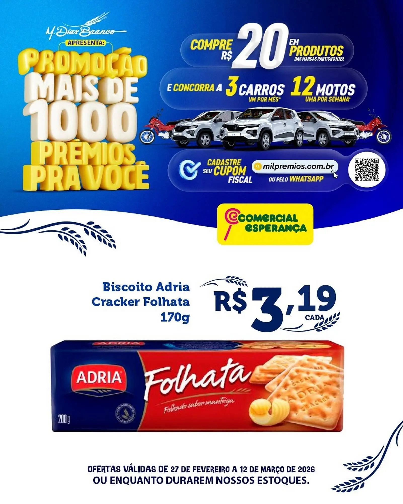 Encarte de Folheto Comercial Esperança 1 de março até 12 de março 2026 - Pagina 2