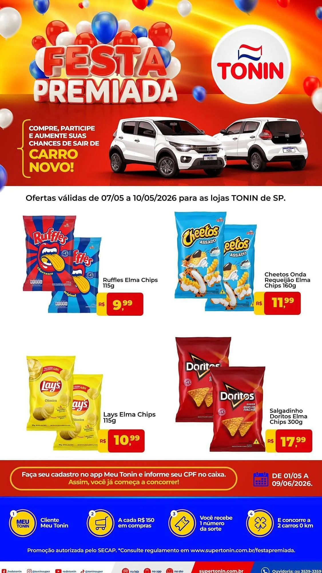 Encarte de Catálogo Tonin Superatacado 7 de maio até 10 de maio 2026 - Pagina 1