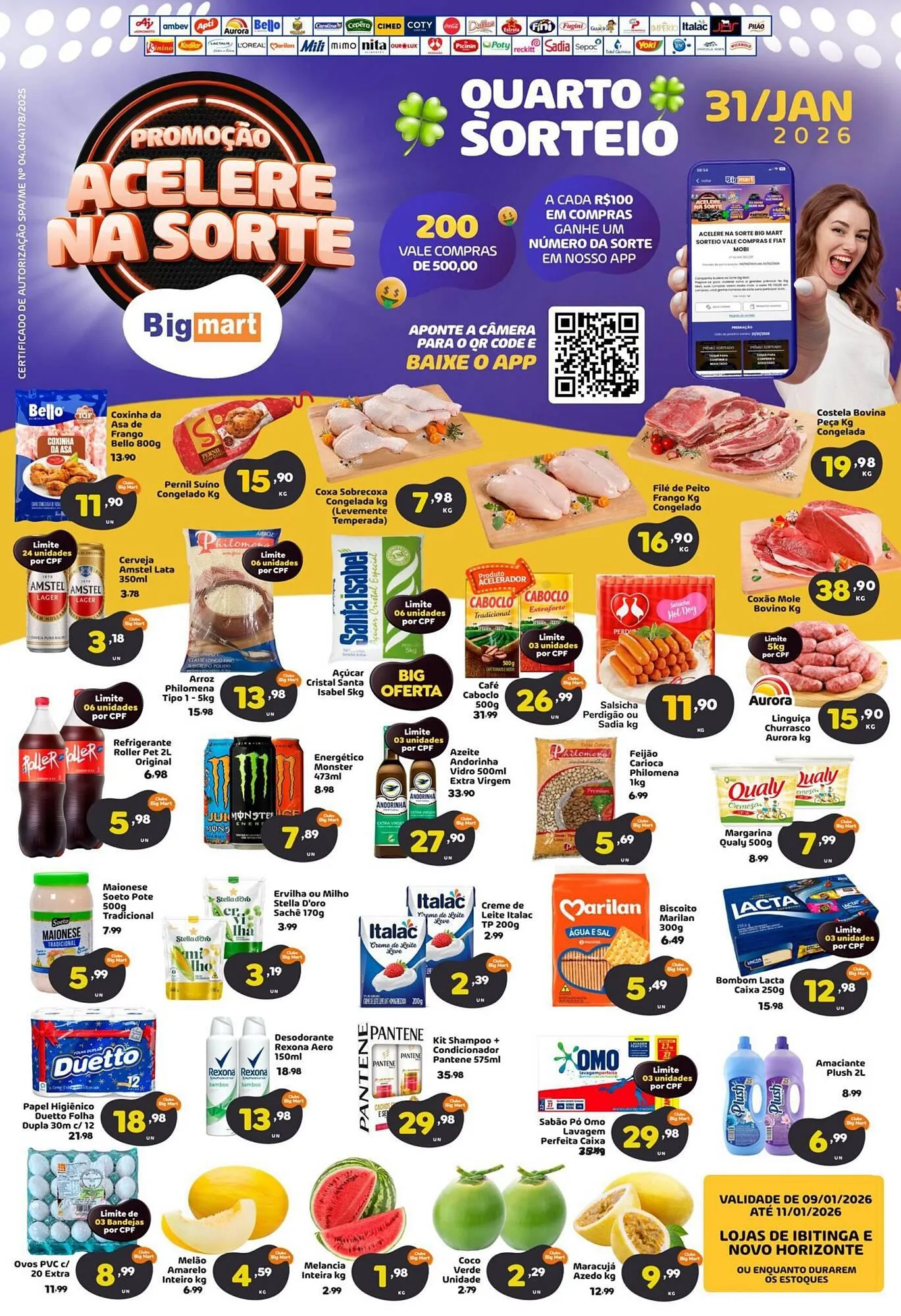 Encarte de Catálogo Bigmart 9 de janeiro até 11 de janeiro 2026 - Pagina 1