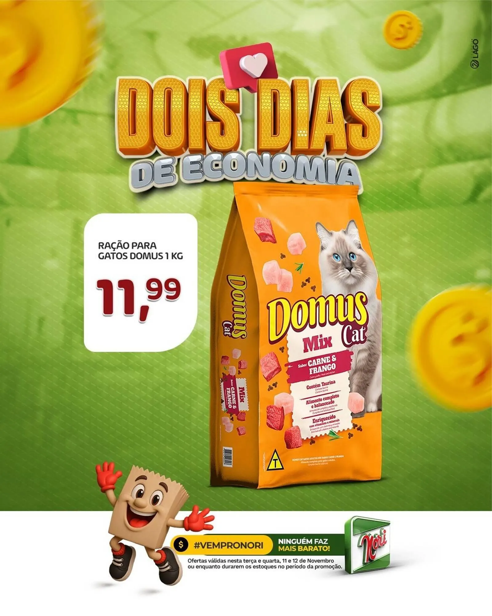 Encarte de Catálogo Supermercados Nori 11 de novembro até 12 de novembro 2025 - Pagina 8