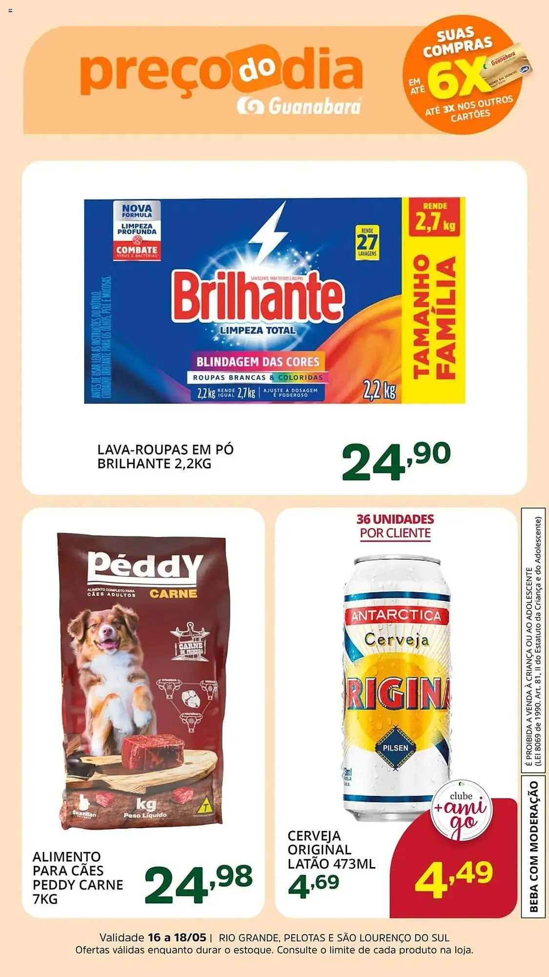 Encarte de Catálogo Supermercados Guanabara 16 de maio até 19 de maio 2025 - Pagina 12