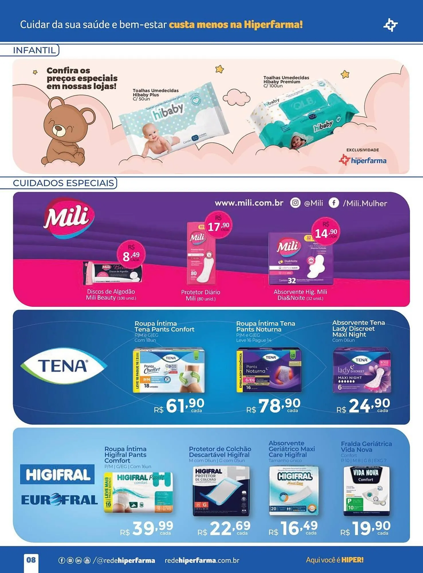 Encarte de Catálogo Hiper Farma 5 de setembro até 4 de outubro 2025 - Pagina 8