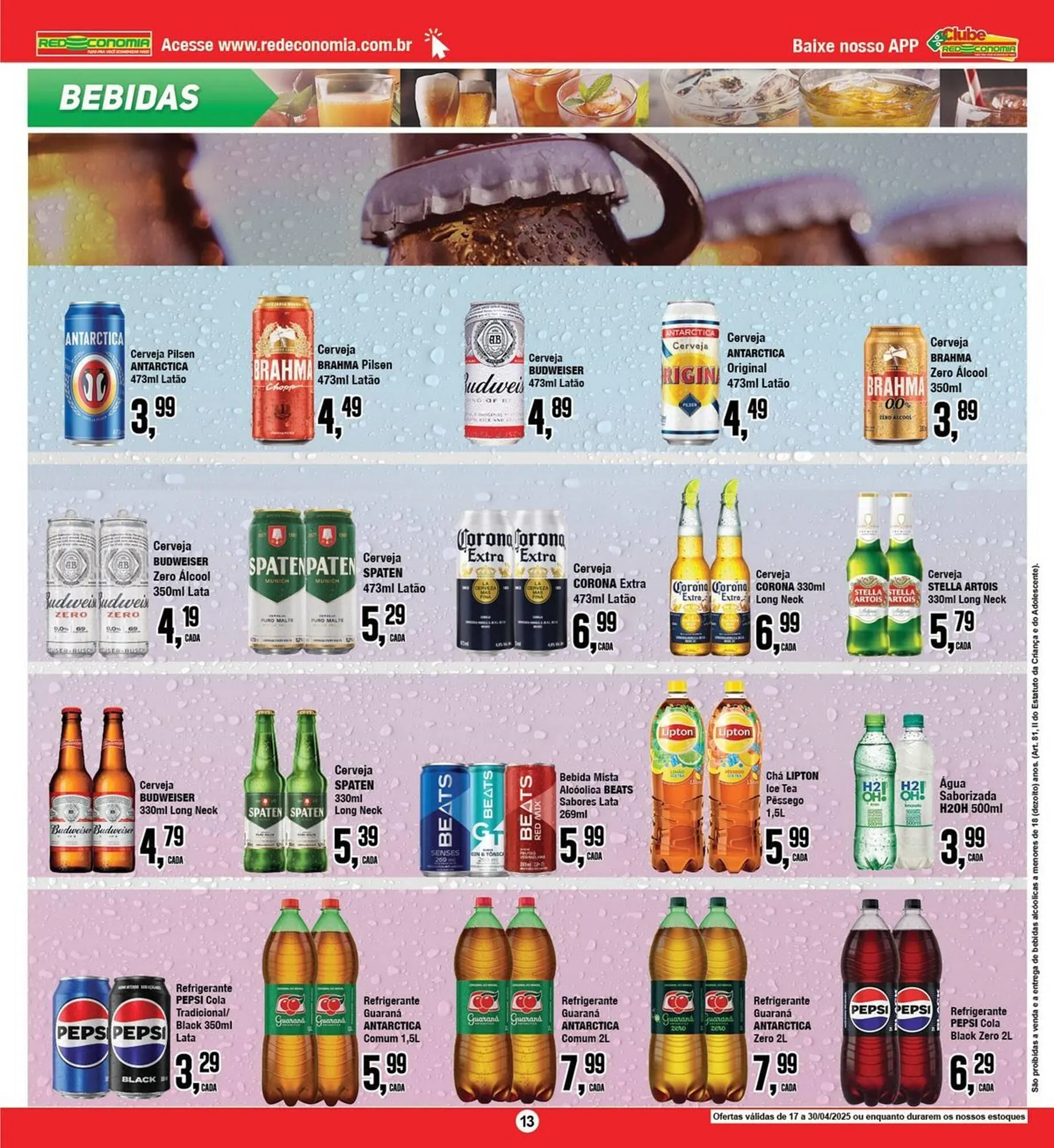 Encarte de Catálogo Rede Economia 17 de abril até 30 de abril 2025 - Pagina 12