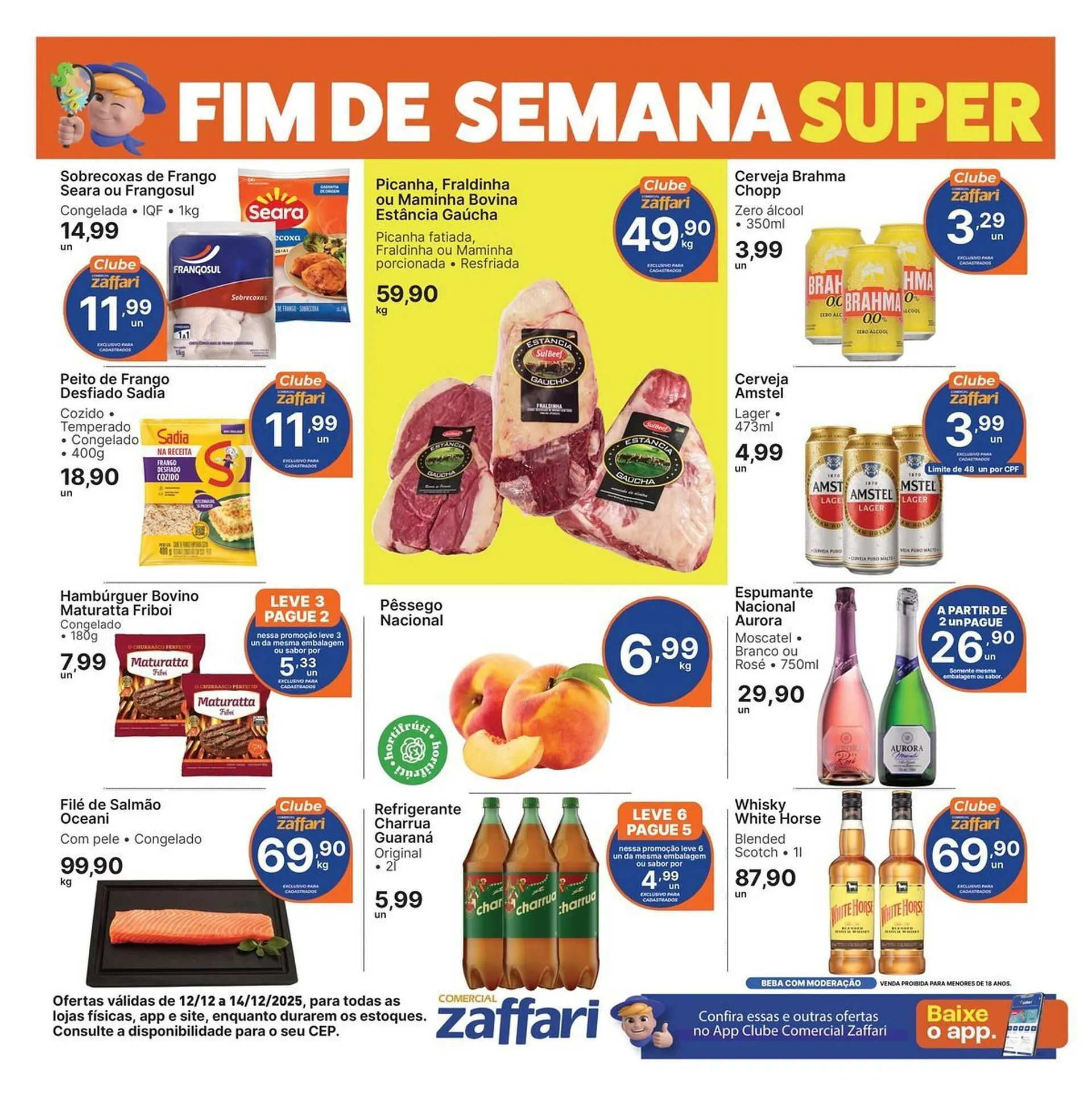 Encarte de Encarte Comercial Zaffari 12 de dezembro até 14 de dezembro 2025 - Pagina 1
