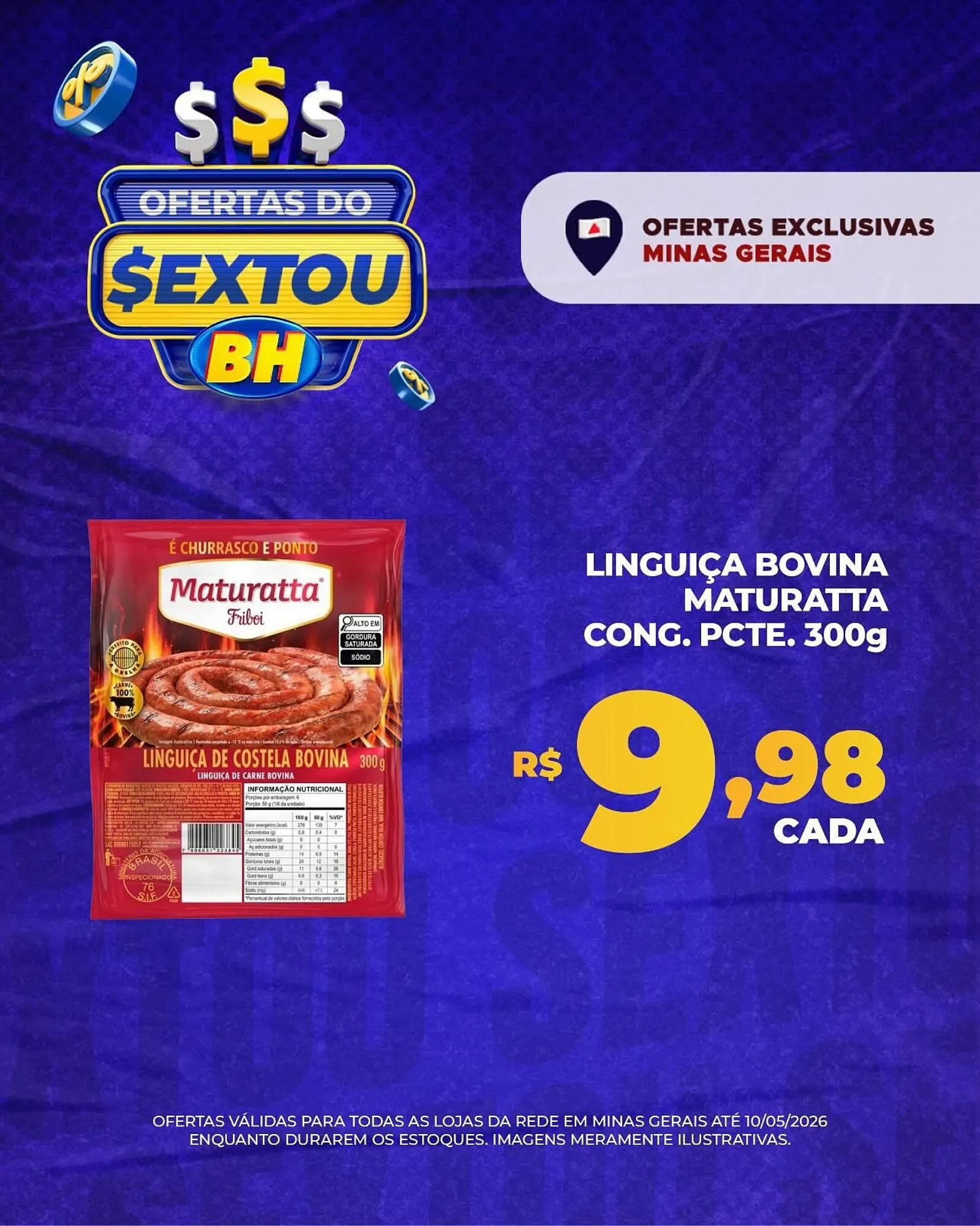 Encarte de Folheto Supermercados BH 8 de maio até 10 de maio 2026 - Pagina 9