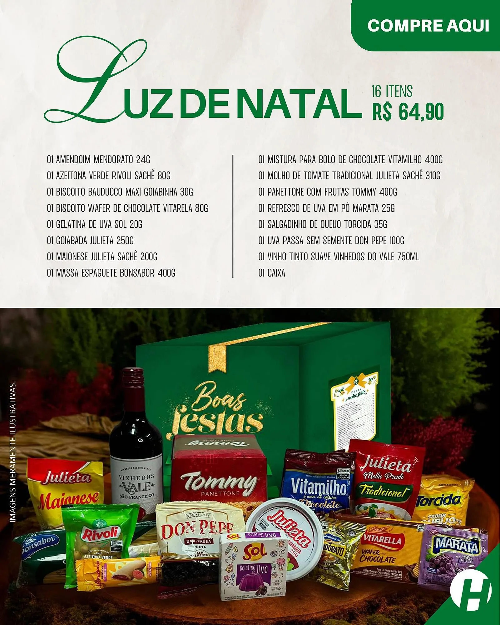 Encarte de Catálogo Hiperideal Supermercados 2 de dezembro até 25 de dezembro 2025 - Pagina 2