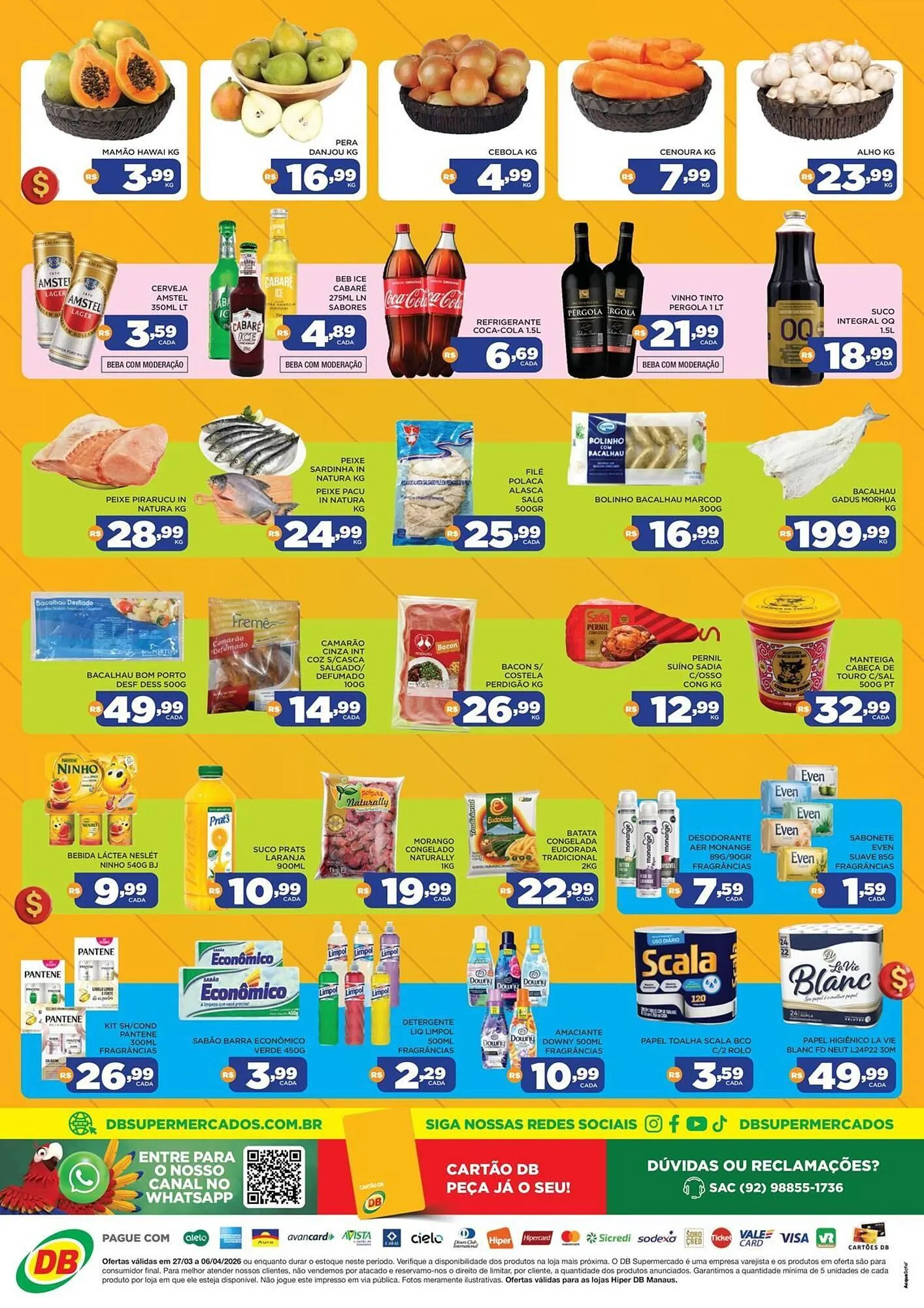 Encarte de Catálogo DB Supermercados 30 de março até 6 de abril 2026 - Pagina 2