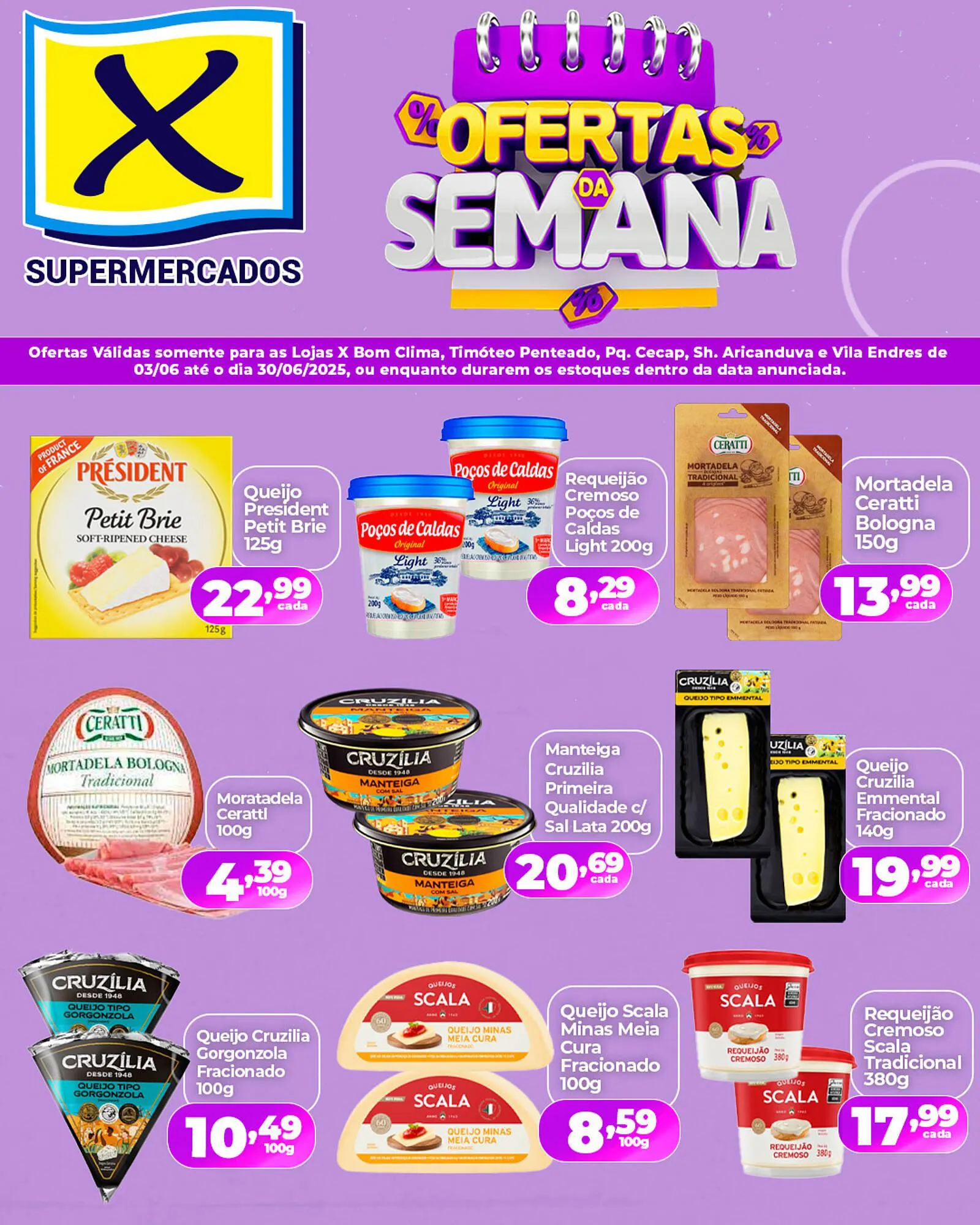 Encarte de Catálogo X Supermercados 3 de junho até 30 de junho 2025 - Pagina 3