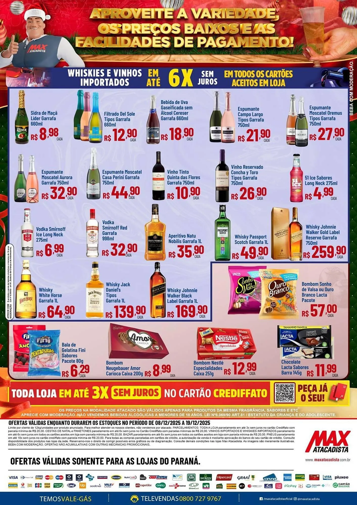 Encarte de Encarte Max Atacadista 8 de dezembro até 19 de dezembro 2025 - Pagina 2