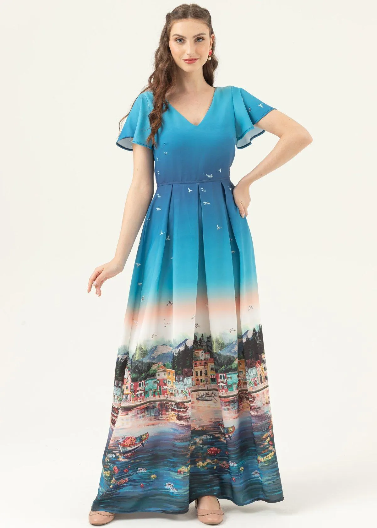 Vestido Longo La Brise